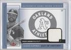 2005 Classic Clippings Cut of History Single Jersey Blue #RJ - Reggie Jackson