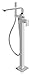 Graff G-3654-LM36N-PC Polished Chrome Targa Floor-Mounted Tub Filler (Rough and Trim)