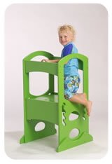 Childrens Toyshop  Toys : Little Partners Learning Tower - Apple Green