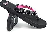 Reef Seaside, Black/Hot Pink/White, 07