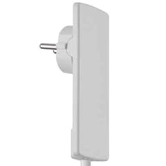 Schulte Elektrotechnik GmbH 1510 0000 0300 EVOline Plug Schutzkontakt-Stecker extraflach, weiss