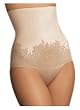 Flexees Women's Firm Control Pretty Sew-Free Hi-Waist Brief #3464