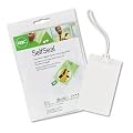 GBC(R) Self-Adhesive Laminating Luggage Tags With Loops, 2 7/8in. x 4 5/8in., Pack Of 5