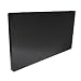 1.5kW Black Electric Panel Flat Glass Wall Mounted / Freestanding / Portable Convector Heater Radiator with Thermostat & Timer & Remote