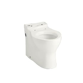 Kohler K-4322-0 Persuade Elongated Toilet Bowl, Less Seat, White