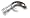BH Zebra Midge - Black Fly Fishing Fly - Size 16