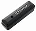 CHEVROLET/BOWTIE EMBLEM S/B 2-PIECE VALVE COVER SET; RAISED EMBLEM; BLACK; PATEN
