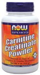 Carnitine Creatinate Powder by NOW Foods - (4 oz. Powder)
