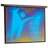 Draper 116296 AT Grey Targa Acoustically Transparent Screen - 92 diagonal HDTV Format