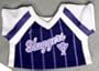 Purple & White Baseball Jersey fits Webkinz, Shining Star & 8"-10" Make Your Own Stuffed Animals