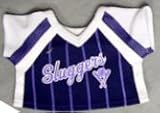 Purple & White Baseball Jersey fits Webkinz, Shining Star & 8"-10" Make Your Own Stuffed Animals