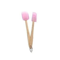 SiliconeZone Mini Spatula/Spoon Set, Translucent Water