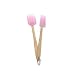 SiliconeZone Mini Spatula/Spoon Set, Translucent Water