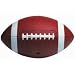 Football Sport Ball Die-Cut Photographic Magnet