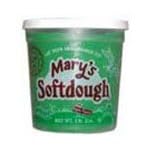 Mary's Softdough Natural Playdough - Green - 18 oz. by