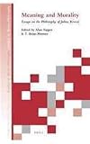Meaning and morality : essays on the philosophy of Julius Kovesi