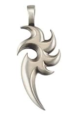 BICO AUSTRALIA JEWELRY (E126) THUNDERBIRD - UNLIMITED, A LEADER - Comes with a Generic 18 inch (to 20in) Adjustable 4mm Black Rubber Necklace.