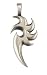 BICO AUSTRALIA JEWELRY (E126) THUNDERBIRD - UNLIMITED, A LEADER - Comes with a Generic 18 inch (to 20in) Adjustable 4mm Black Rubber Necklace.