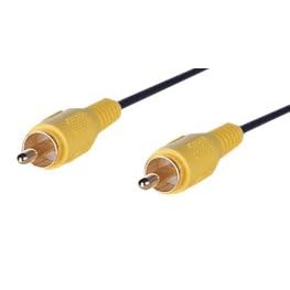 【クリックで詳細表示】アクロス RCAロングケーブル 10m RCAオス-RCAオス AVC-210