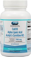 Vitacost CoQ10 + Alpha Lipoic Acid + Acetyl L-Carnitine HCl -- 60 Capsules