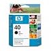 HP 40 Black Remanufactured Printer Ink Cartridge
