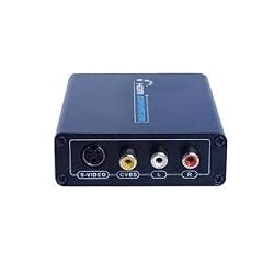 HDMI to Composite /S-Video Converter 3RCA CRT TV CVBS
