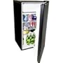 Haier 3.9 Cu Ft Fridge W Full Sz Freezer Black