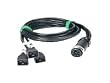 2.8M 200-240V Triple 16A Iec 320-C20 Power Cable