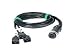 Electronics : 2.8M 200-240V Triple 16A Iec 320-C20 Power Cable