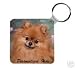   - Pomeranian Personalized Breed Key Chain