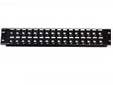 CABLES TO GO 24-PORT BLANK KEYSTONE/MULTIMEDIA PATCH PANEL Mount To Any Standard 19in Relay Rack