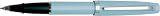 Aurora Style Gemstone Aquamarine Rollerball Pen - AU-E72-AC