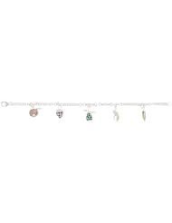 Sterling Silver Anti-Tarnish Bracelets w/ Fruit Charms AWSS-71-205