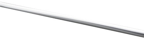WENKO 18473100 Bord&uuml;re Chrom - selbstklebend, deckend, abwaschbar, wasserfest, r&uuml;ckstandslos abl&ouml;sbar, 3 m