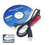 Samsung SGH-T809, SGH-D820, SGH-D807, Trace SGH-T519, SGH-T629, 3G sync SGH-A707, A727, A717, D900, M610, SGH-i607 Blackjack OEM Original USB Data Cable With CD Driver