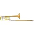 Conn 88H Symphony Series F Attachment Trombone, Lacquer Rose Brass Bell