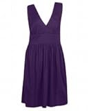 So Solid Dark Purple Dress -- Size:3x Color:Dark Purple