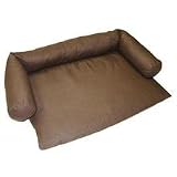 Bed W/ Bolster/Sheet Lg Cappuc