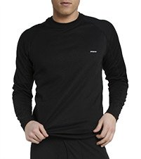 Patagonia Capilene 3 Crew - Long-Sleeve - Men's Black, L