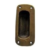 引き戸取っ手　J.023　[真鍮製アンティーク仕上げ]