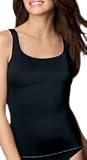 Flexees Women’s Instant Slimmer® Shapewear Chic¿ Tailored Camisole,Black,Medium