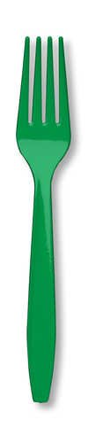 Emerald Green Cutlery (Prem) (12pks Case)