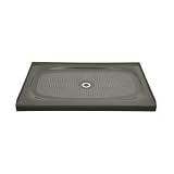 Kohler K-9055-0 Salient receptor with center drain, 60 x 36, Sea Salt