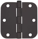 Black Door Hinge 3.5