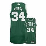 Paul Pierce Boston Celtics #34 Revolution 30 Authentic Adidas NBA Basketball Jersey (Road Green)