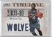 2009-10 Playoff National Treasures Timeline Materials Custom Team Nicknames #6 - Jonny Flynn/49