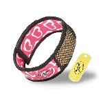 Parakito - Bracelet Velcro Para'kito ROSE Motif - 1 Bracelet et 2 recharges