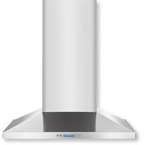 Electrolux : RH30WC55GS Wall Mount Chimney Hood with 600 CFM Internal Blower - 30 inches