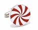 Red Starlight Mint Cuff Links - 1 Pair