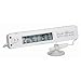 Fridge Freezer Thermometer Features alarm and dual sensors for fridge and room temperatures.